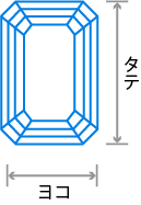 スクエア 角形型